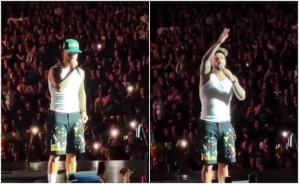 Maluma frena concierto en CDMX para regañar a fan: "Es irresponsable, ese bebé ni sabe que hace aquí"
