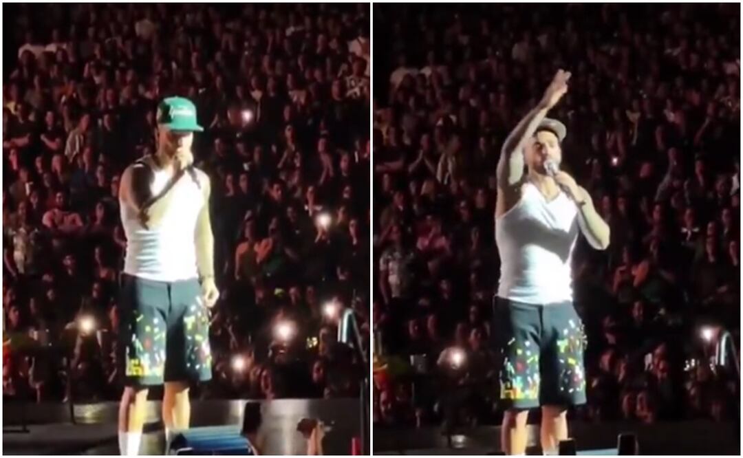 Maluma frena concierto en CDMX para regañar a fan: "Es irresponsable, ese bebé ni sabe que hace aquí". Foto: X / Captura de video