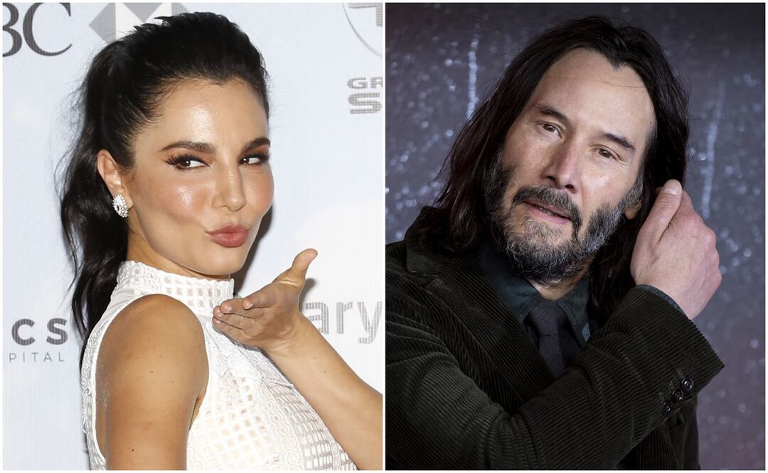 Martha Higareda actuó con Keanu Reeves en 2008. Foto: AGUSTIN SALINAS/EL UNIVERSAL/EFE