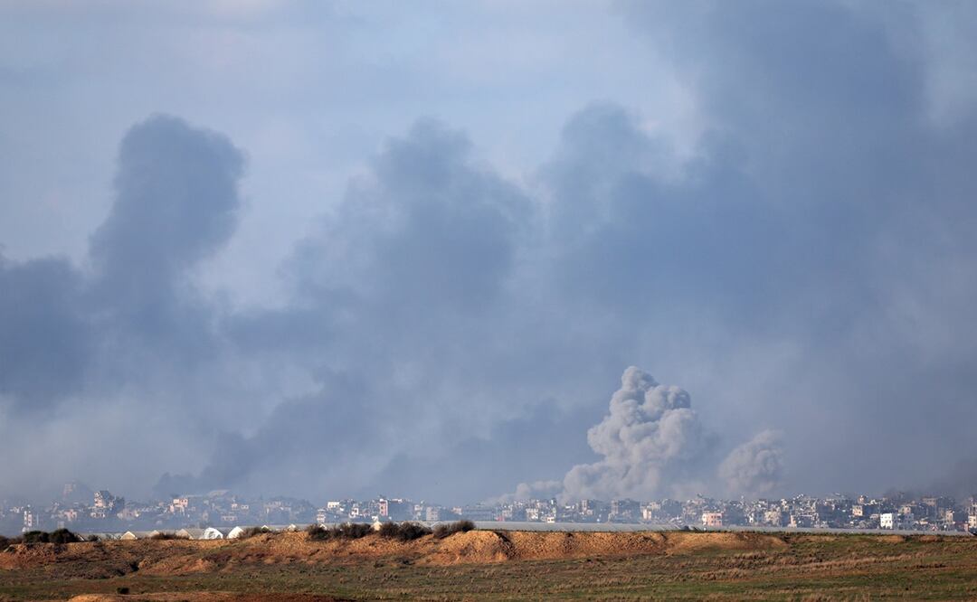 Gaza vive los peores momentos de la guerra con los ataques “más intensos” de Israel. Foto: EFE