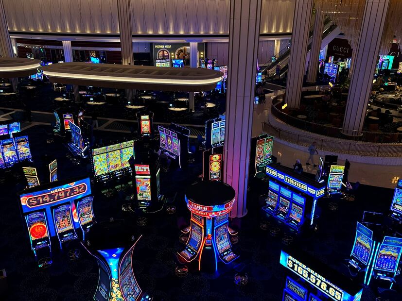 Casino del Fontainebleau en Las Vegas. Foto: Pamela Benítez/Vive USA