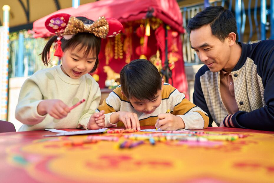 Lunar New Year (Christian Thompson/ cortesía Disneyland Resort)
