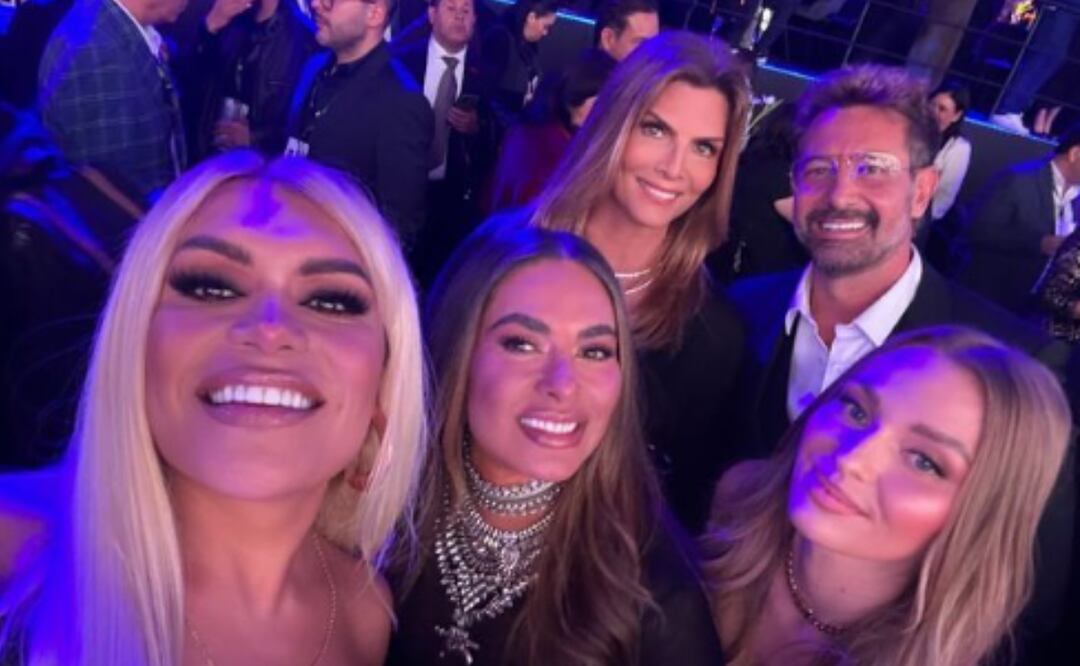 Captan a Irina Baeva y a Gabriel Soto en transmisión de Wendy Guevara. ¿Regresaron? Foto: Instagram/Wendy Guevara