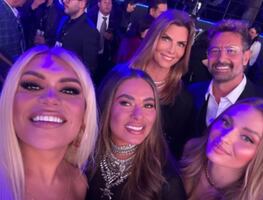 Captan a Irina Baeva y a Gabriel Soto en transmisión de Wendy Guevara. ¿Regresaron? VIDEO