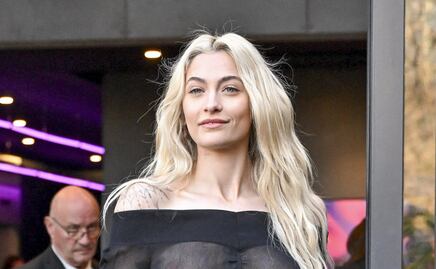 Paris Jackson se olvida de la lencería y posa con vestido traslúcido en Francia