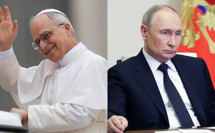 León XIV pide a Putin "un gesto que favorezca la paz" entre Rusia y Ucrania  