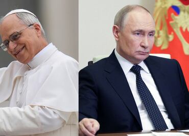 León XIV pide a Putin "un gesto que favorezca la paz" entre Rusia y Ucrania