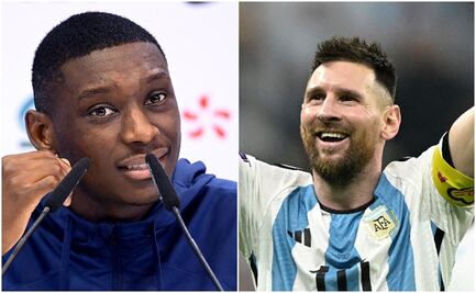 Kolo Muani: "Ya jugué contra Messi y no cambió mi vida"