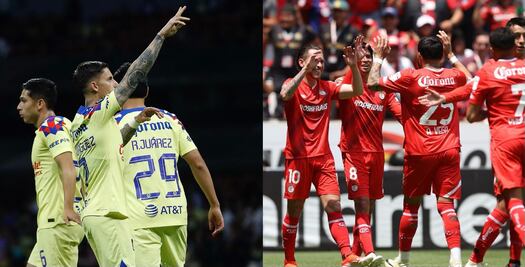 América vs Toluca chocan por el liderato del Clausura-2024. Horario y dónde verlo