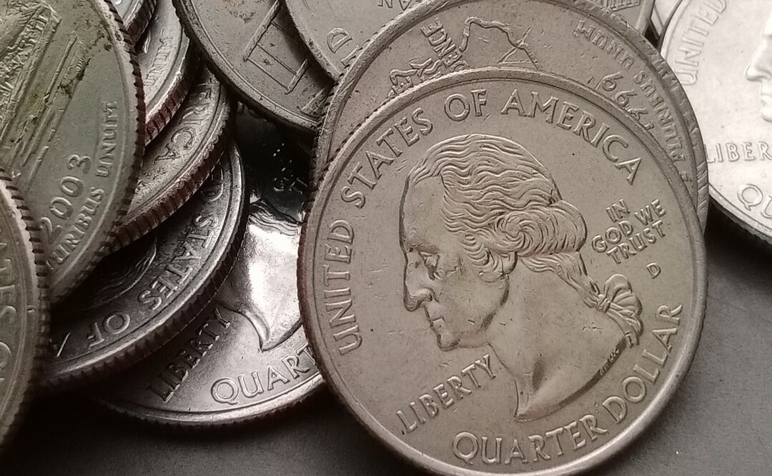 Esta es la moneda de 25 centavos que cuesta hasta 2250 mil dólares. Foto: iSTOCK-titinan jeraphunthdu
