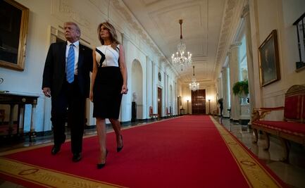 Así es el interior de los salones de la Casa Blanca