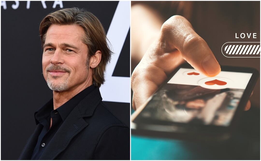Falso Brad Pitt estafa a mujer en Facebook.  Foto AP / iStock/ Oatawa