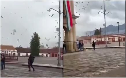 Pánico en San Cristóbal de Las Casas: dos tornados causan estragos; Protección Civil activa protocolos. VIDEOS