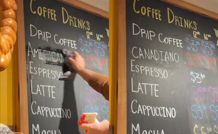 Restaurantes canadienses borran de su menú el café americano tras aranceles de Trump; ahora se llamará ‘café canadiano’