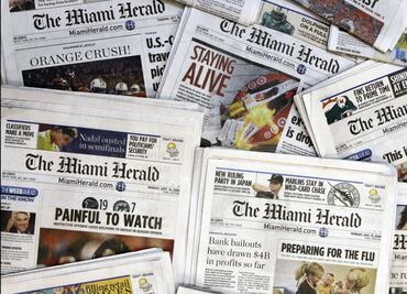 Grupo dueño del Miami Herald se declara en bancarrota