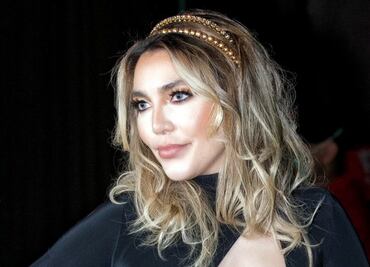 Frida Sofía se luce con vestido traslúcido en Fresno, California
