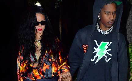 Rihanna luce su atuendo más 'hot' en cita con su novio en Miami 