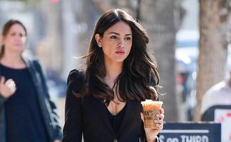 Los skinny jeans con los que Eiza González impactó en California