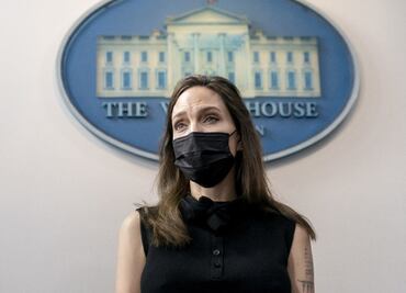 Angelina Jolie visita la Casa Blanca para denunciar la violencia machista