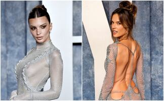 Emily, Alessandra y Olivia roban miradas con “lencería a la vista” en after party de los Oscar