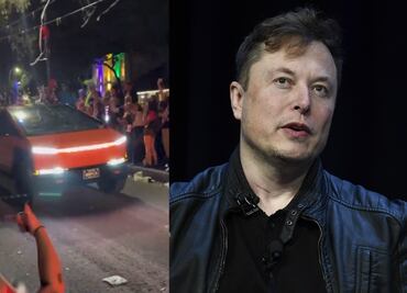 Vandalizan un Tesla Cybertruck en desfile de Mardi Gras por molestia con Elon Musk. VIDEO