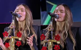 Belinda rompe en llanto en medio de concierto tras demanda de Lupillo Rivera. ¿Qué pasó?