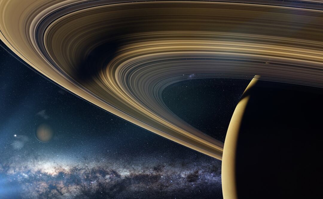 Los anillos de Saturno son extraordinariamente jóvenes, tienen solo 400 millones de años. Foto: iStock