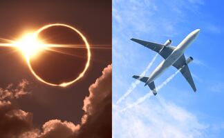 Eclipse total de Sol 2024: Aerolínea ofrece boletos gratis para observar el 'anillo de fuego' desde un avión