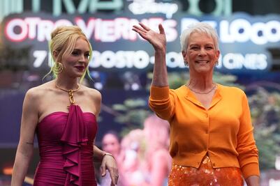 Lindsay Lohan y Jamie Lee Curtis  presentan en CDMX la nueva Un Viernes de Locos: “Fans mexicanos, los más fieles del mundo”