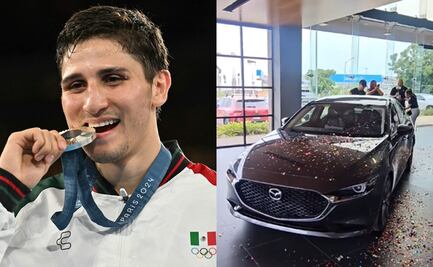 Mazda cumple con Marco Verde y le regala un auto tras triunfo en Juegos Olímpicos. VIDEO