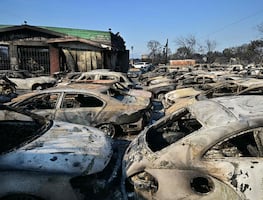 Aumenta a once el número de muertos por los incendios de Los Ángeles
