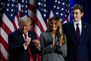Melania Trump dice no, pero Barron regresa a la Casa Blanca con su padre Donald Trump