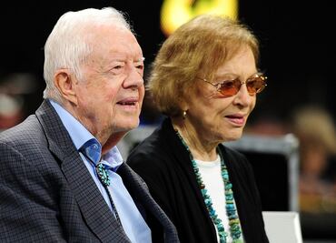 La exprimera dama de Estados Unidos Rosalynn Carter, en cuidados paliativos en su domicilio