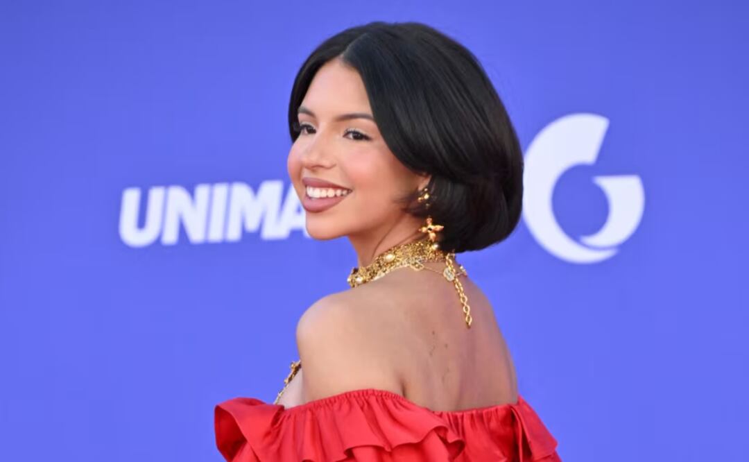 Acusan a Ángela Aguilar de robar costoso vestido que utilizó integrante de las Spice Girls. ¿Cuánto cuesta? Foto: BECK / AFP