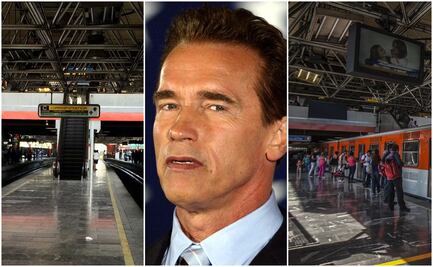 La película que Arnold Schwarzenegger filmó en el metro Chabacano de México