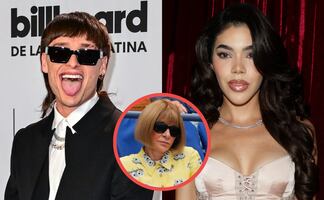 Anna Wintour ignora a Peso Pluma y Kenia Os en la Semana de la Moda de Nueva York. VIDEO