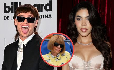 Anna Wintour ignora a Peso Pluma y Kenia Os en la Semana de la Moda de Nueva York. VIDEO