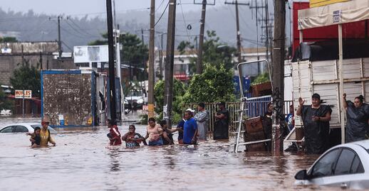 Desastre en Acapulco: Lluvias torrenciales y deslaves por tormenta John. IMÁGENES