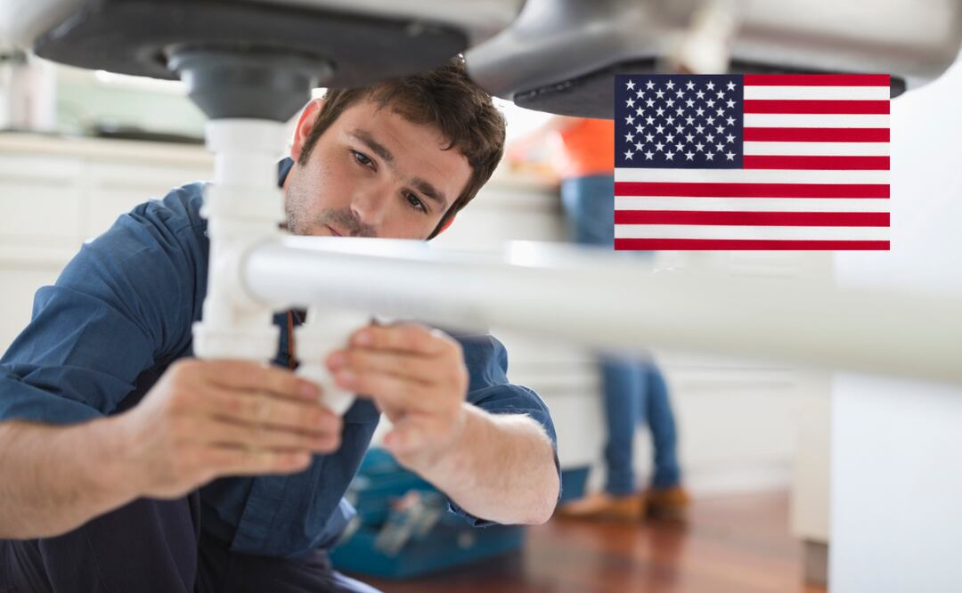 Solicitan plomero para trabajo en el Consulado de Estados Unidos en México; pagan $280,435. iStock/Paul Bradbury