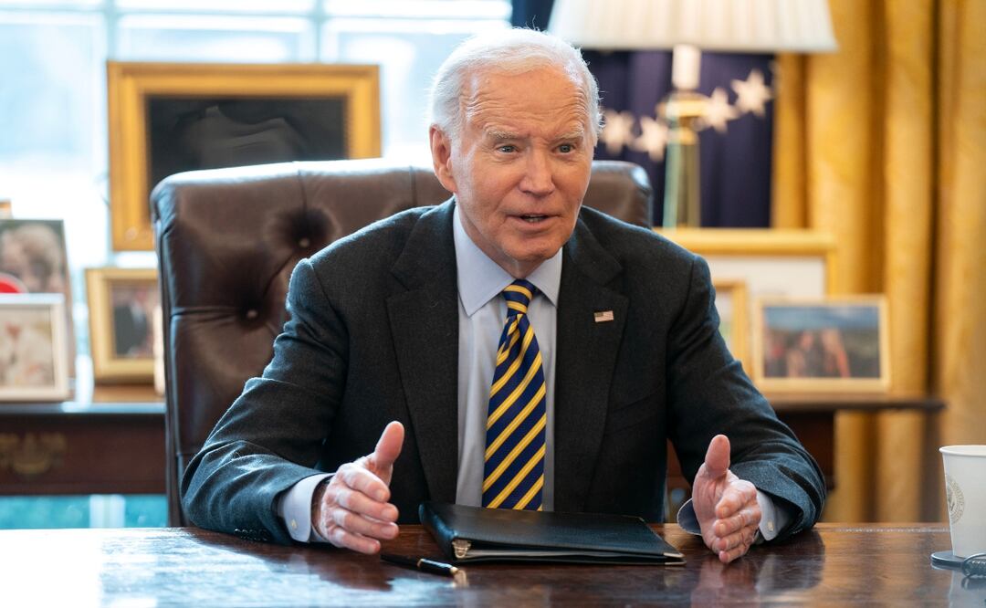 Biden se despedirá de la nación el miércoles 15 de enero desde la Oficina Oval en horario estelar. Foto: EFE