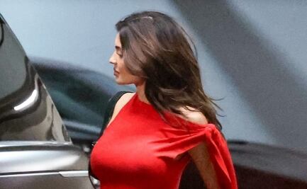 Kylie Jenner presume su silueta de impacto con vestido rojo y enamora Los Ángeles