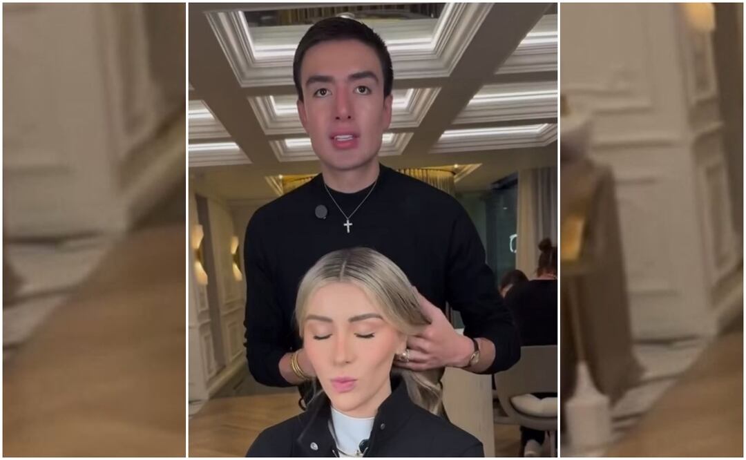 Priscila Escoto despide a su estilista Micky Hair tras su asesinato en CDMX: "Vuela alto, mi Micky". Foto: Redes Priscila Escoto