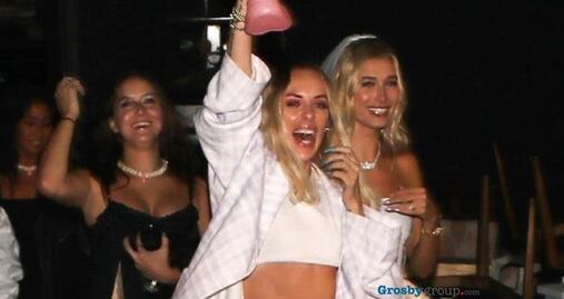 Hailey Bieber disfruta su despedida de soltera junto a Kendall Jenner
