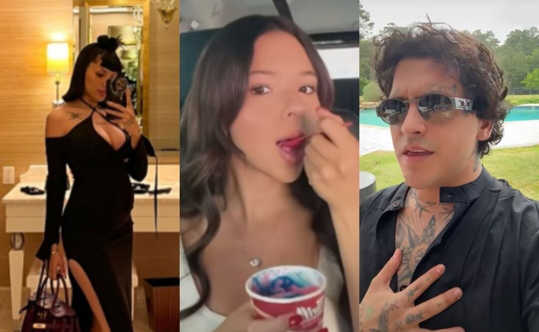 Como mermelada de Shakira, helado de Ángela Aguilar delataría infidelidad de Nodal | Fotos: Instagram @angela_aguilar_ // IG: @nodal // 'X' @FcCazzuArg