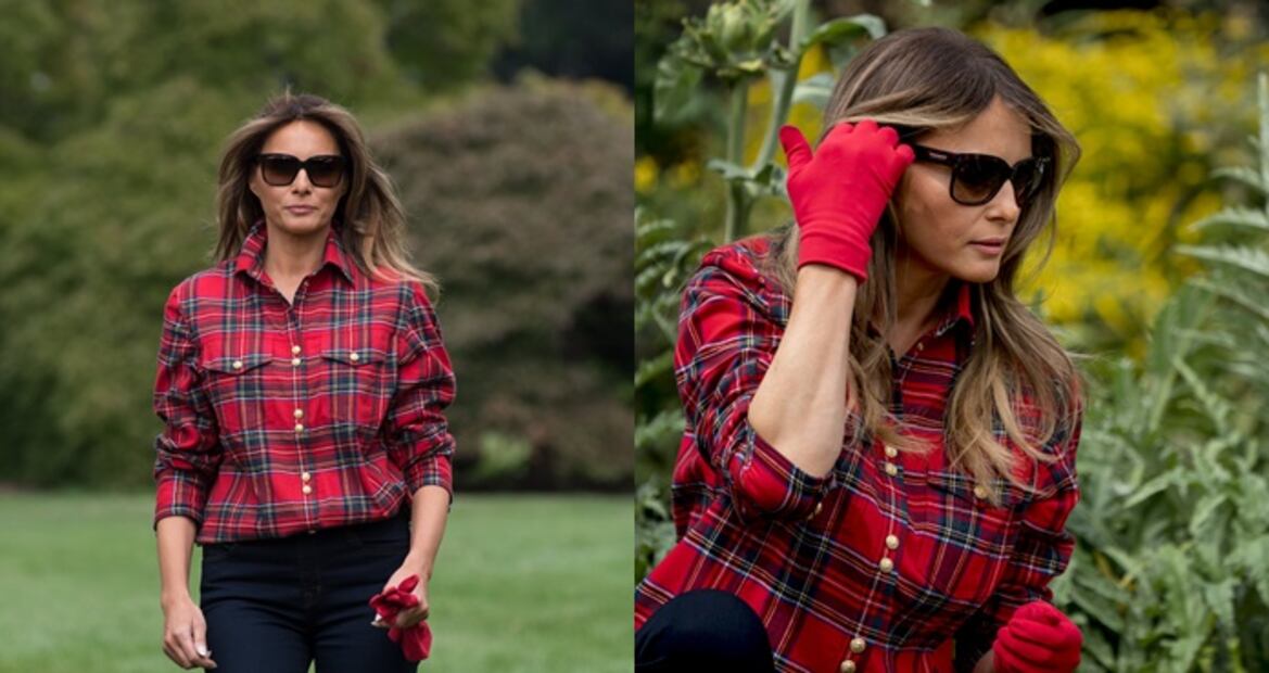 Foto de Melania Trump se viraliza a meses de su publicación