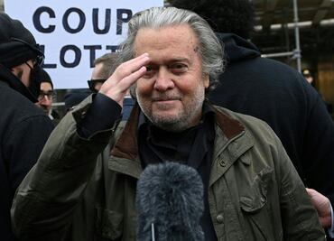 Piden en EU 6 meses de prisión para Steve Bannon, ex asesor de Trump