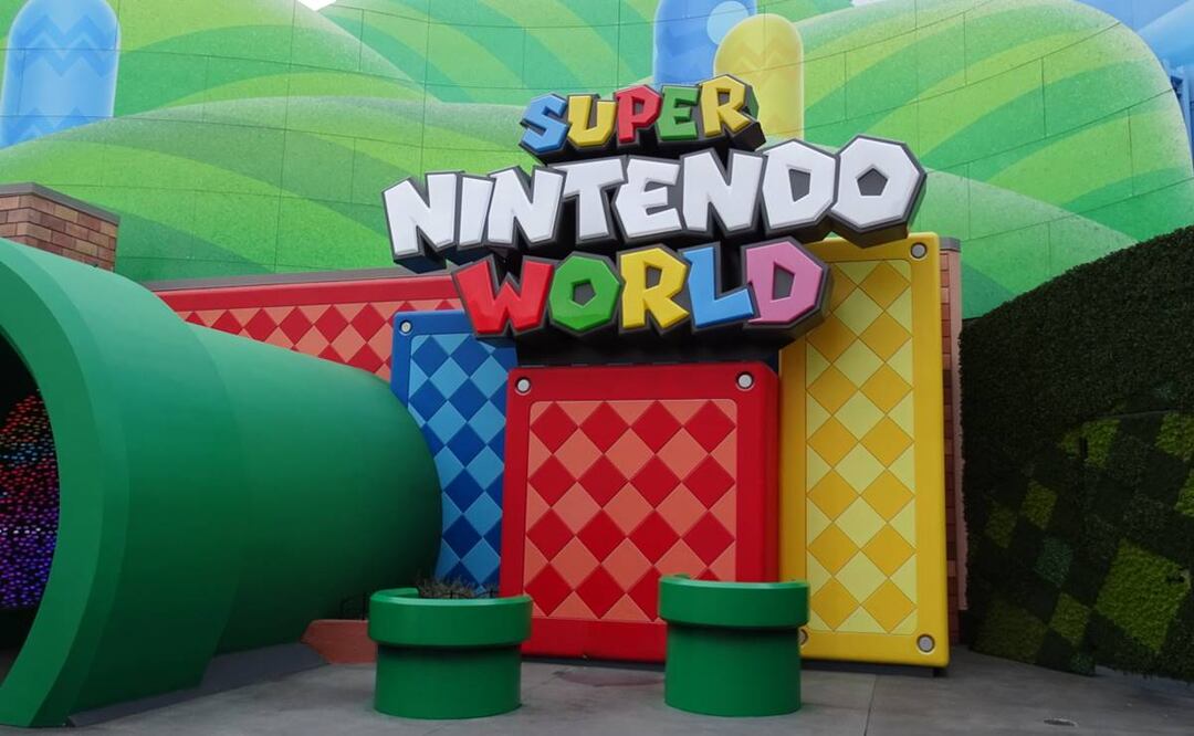 Super Nintendo World se encuentra en Universal Studios Hollywood. Foto: Pamela Benítez/Vive USA