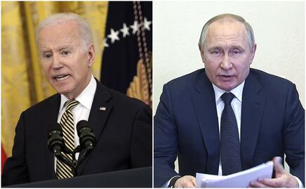 "Es un criminal de guerra", Biden señala a Putin en conferencia