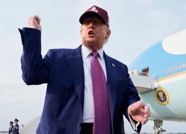 Trump lanza advertencia fuerte ante protestas en su día especial