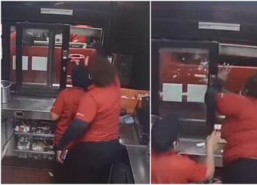 Video. Trabajadora de restaurante Jack-in-the-Box dispara contra clientes por unas papas fritas